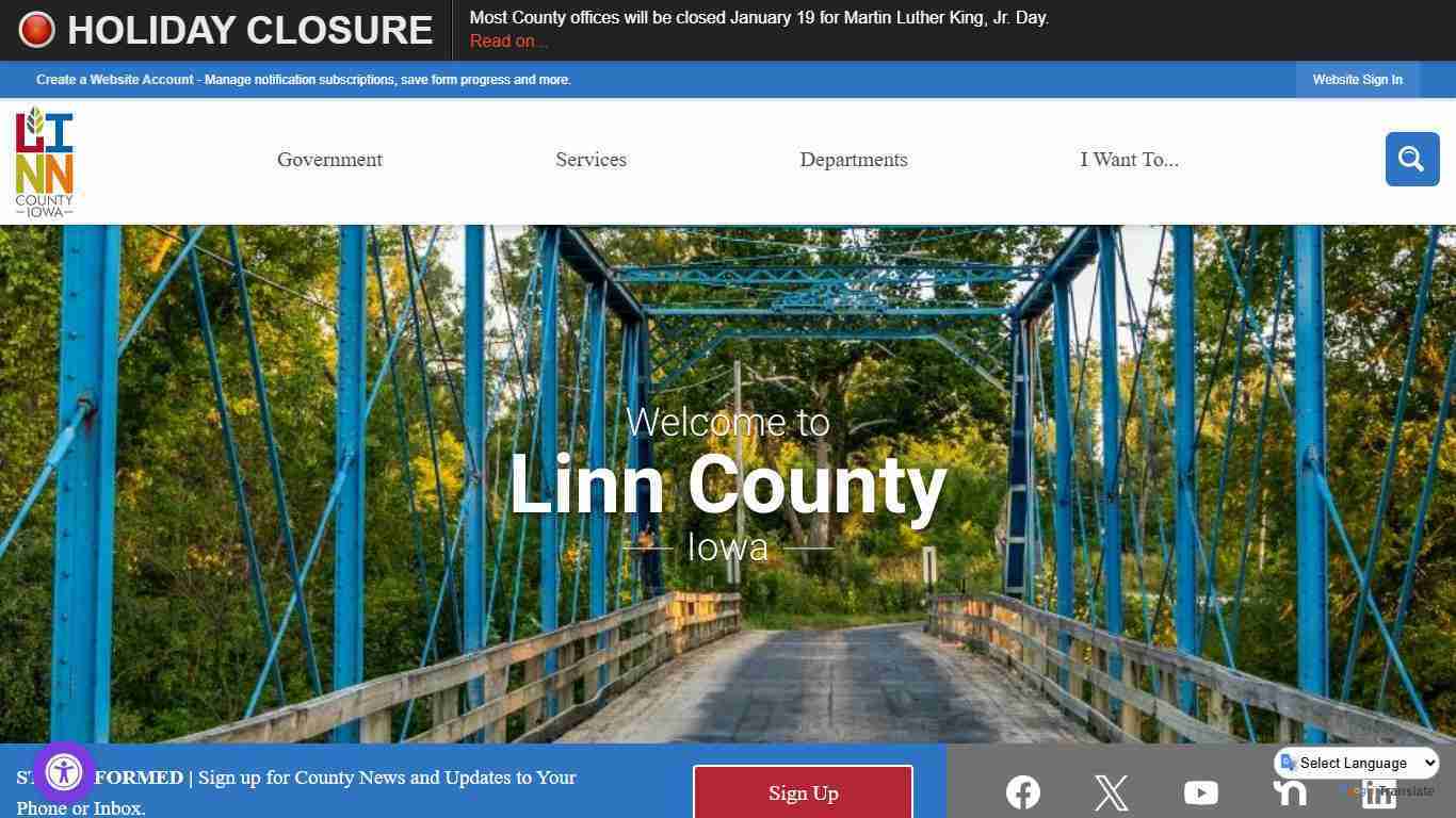Linn County, IA - Official Website | Official Website